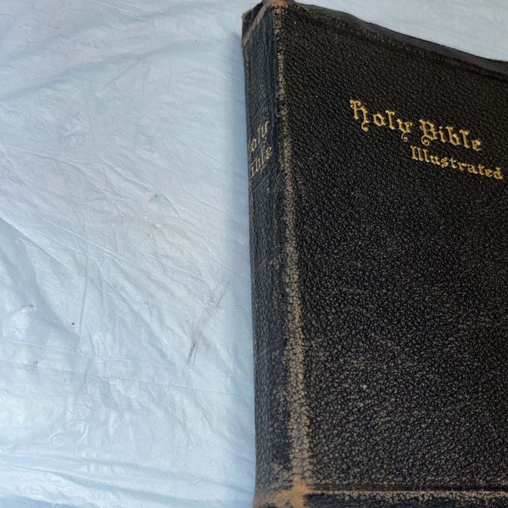 Antique 1922 National Bible Press Illustrated King James Bible Maps Concordance - Picture 3 of 16